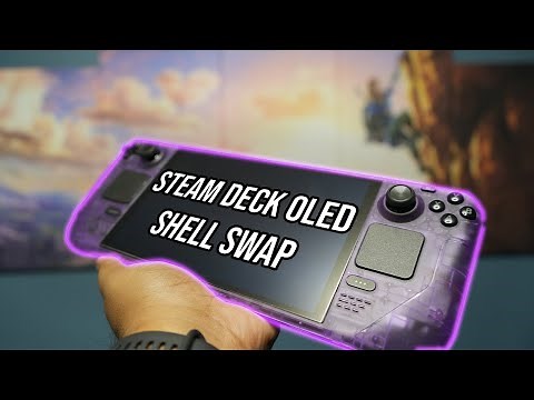 Steam Deck OLED Shell Swap