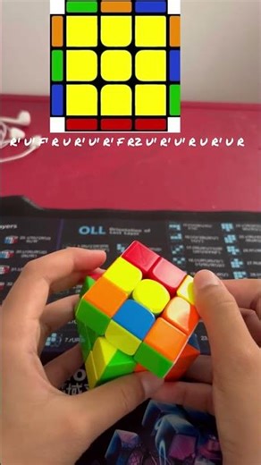 F perm #speedcubing #subscribe #fyp #cubing #shorts