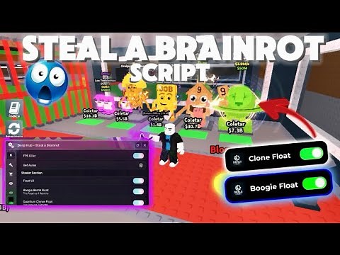[🔥FPS DEVOURER🔥] *NEW* Steal A Brainrot Script *NO KEY* - Inv Steal, Clone Float, Speed hack & More