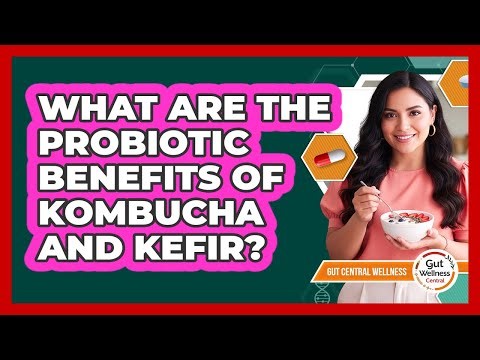What Are The Probiotic Benefits Of Kombucha And Kefir?