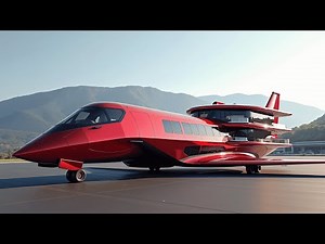 The $150 Million Red Jet: Ultimate Luxury in the Sky