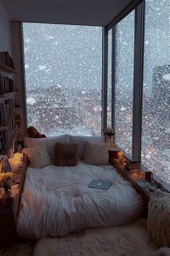 Cozy Winter Comfort: Embracing the Snowy Serenity