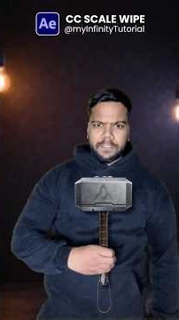 Why Every Motion Designer Needs This CC Scale Wipe Trick #AETips #VFX #Tutorial