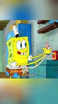 SpongeBob cut off a small piece of himself and made a mini version of himself.#anime #usa #foryou
