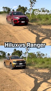 Hilux vs Ranger. Which of these two pickups would you bring to a dirt track? #topgearph #pickup | Top Gear Philippines