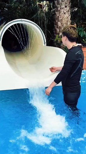 32K views · 175 reactions | Beautiful people on the water slides, so eye-catching  #WaterFun #AdventureTime #SummerVibes | Wellness Wave | Facebook