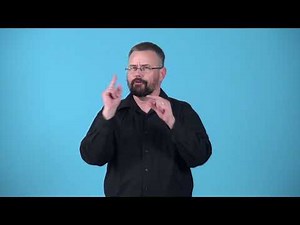Watch how to sign 'by word of mouth' in American Sign Language.
