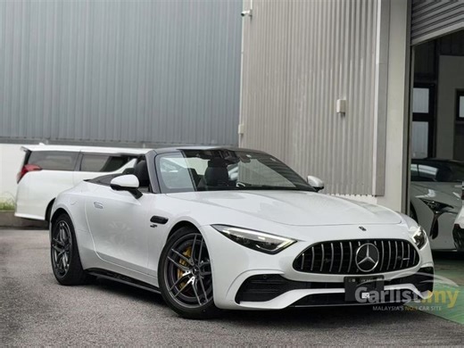 Recon 2023 Mercedes-Benz AMG SL43 2.0 Convertible - BURMESTER SOUND SYSTEM, HUD, BSM - Carlist.my
