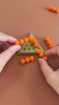 Build a pyramid. Easy or difficult?#Puzzles #IQ #iqtest