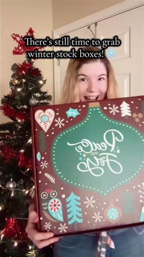 Still need winter boxes? There’s time! ❄️