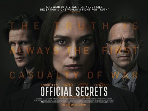 Movie Review – Official Secrets (2019)
