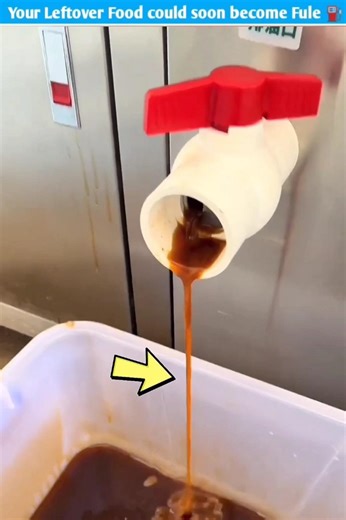 How this Machine turn Food Waste into Fuel ⛽.|| #shorts#shortvideo#shortsfeed#ytshorts