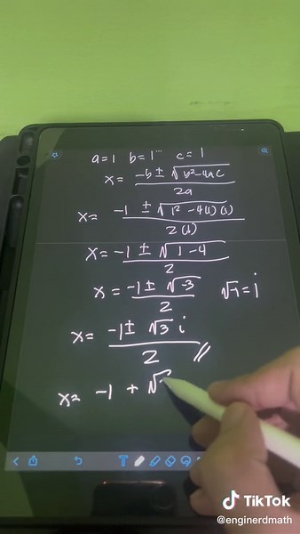 Solving Quadratic Equations Using Quadratic Formula