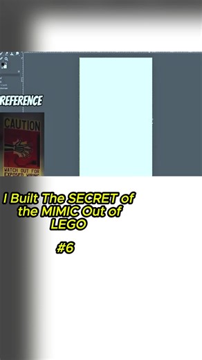 I Built The SECRET of the MIMIC Out of LEGO - Part 6 #LEGO#Mimic#LEGOBuild#Shorts#6