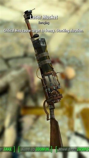Fallout 4 | Weapon | Enraging Laser Musket