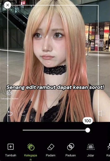 Tutorial edit rambut berwarna sorot dalam foto ✨ #photoediting #haircolor #hypicforu #hypic #hypiccreator @HypicVietnam