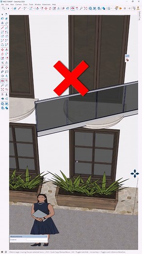 Create a clean and realistic curved glass balcony in SketchUp! 🏙️✨ In this tutorial, I’ll walk you through modeling curved glass panels, smooth railings, and accurate structural details step-by-step. Perfect for architectural visualization and interior/exterior design. Plugins used: Shape bender @topfans Nice Tower Nice Tower Plus #SketchUp #SketchUpTutorial #3DModeling #ArchitectureDesign #BalconyDesign #GlassBalcony #Curviloft #Fredo6 #JointPushPull #SketchUpPro #ModelingTips #3DVisualization
