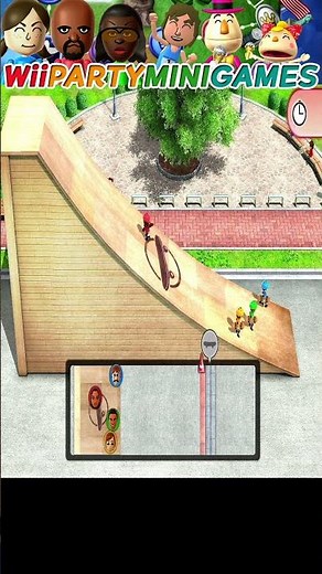 Wii Party U - Ramped Up - Funny minigames - Master Com #shorts