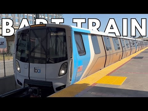BART Subway Ride: San Francisco to Oakland