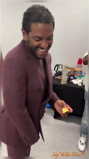 Lloyd said he doesn’t do sweets… but this cake had him rethinking everything!🔥🤤