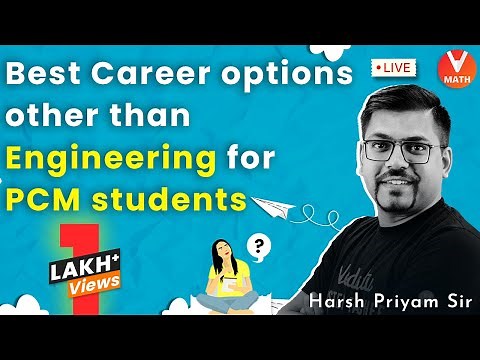 Best Career Options After 12th PCM Students | Other Than Engineering | Vedantu Math | Harsh Sir