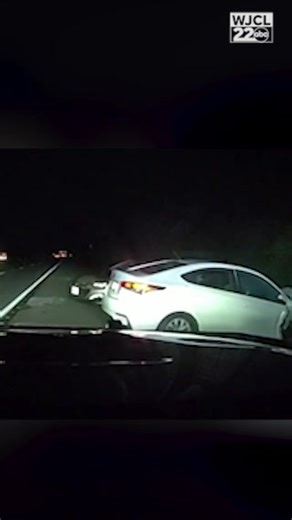 CAUGHT ON CAMERA 📹 Watch as a South Carolina state trooper narrowly avoids serious injury during a traffic stop. Officials are sharing the video to remind drivers to move over for emergency scenes. More info: https://www.wjcl.com/article/south-carolina-state-trooper-move-over-crash/65160223 | WJCL News