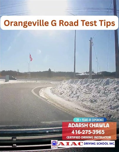 🚨 Orangeville G Test – Must Know Facts Before You Take the G Road Test