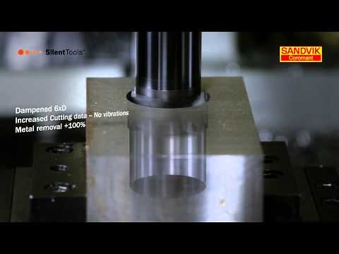 Silent Tools rough boring by Sandvik Coromant