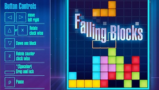 Falling Blocks Game 🕹️ Play Online Now at RoundGames