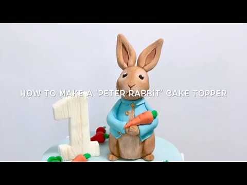 How to make a ‘Peter Rabbit’ cake topper
