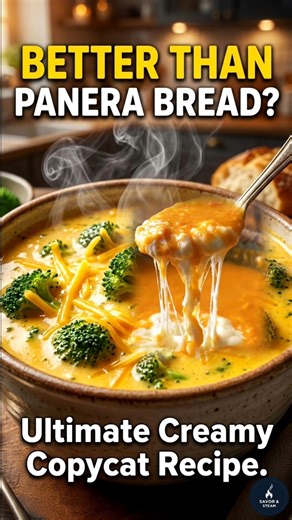 Better Than Panera? 🥣 The Ultimate Broccoli Cheddar Soup! #americancuisine
