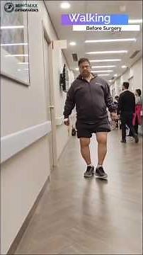 112 Kg man gets MRP for Knee Arthritis ( Meniscus Replacement Procedure )