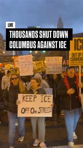 PSL Columbus on Instagram: "LIVE: COLUMBUS IS SHUT DOWN DEMANDING JOHNATHAN ROSS BE ARRESTED! JUSTICE FOR RENEE GOOD! ABOLISH ICE!"