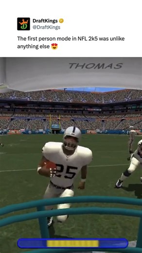 743K views · 6.6K reactions | NFL 2K5 was released 20 years ago today and still feels WAY ahead of its time  (: 2K_Football_Now / X) | DraftKings | Facebook