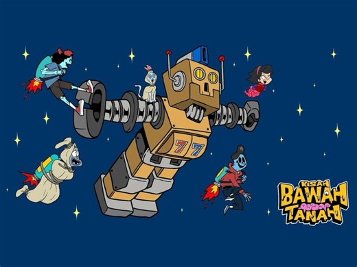 Animasia Studio, Bawah Tanah & Komet Productions collab for "Kisah Bawah Tanah"