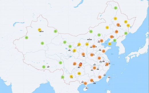 通过python绘制地图工具(folium,tkinter)