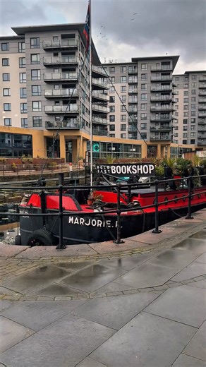 The Secret Book Shop Leeds Dock Hold Fast Book Shop in Leeds Dock #leeds | Secret Yorkshire