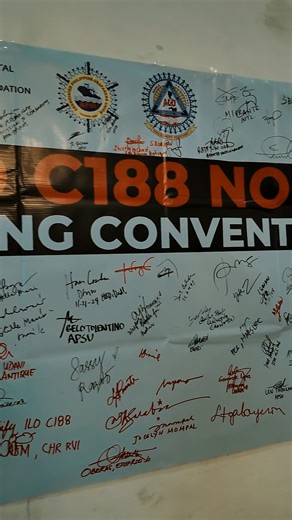 TUCP CALLS FOR STRONGER PROTECTION AND URGENT RATIFICATION OF ILO C188 TUCP joined the Regional Forum of Migrant Fishers 2025 in Iloilo City, led by the Associated Seafarers Union and the Environmental Justice Foundation, together with government agencies and key partners in the fishing sector. Migrant fishers bravely recounted their experiences of abuse, contract violations, and the fear and helplessness they endured at sea, stories that strengthen TUCP’s call to end forced labour and secure re
