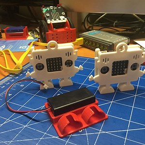 MicroBit Robottillo Case #3DThursday #3DPrinting