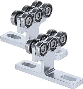 Fuperoo Stainless Steel Strut Channel Trolley,Load 1000 Pounds,Applicable to1-5/8 inches 12 Gauge Metal Strut Channel, JIG-4