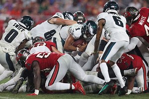 What is Tush Push success rate? Numbers behind Eagles' controversial 'Brotherly Shove' explored