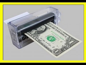 Make a Money Printer Machine Magic Trick | Funny Ideas