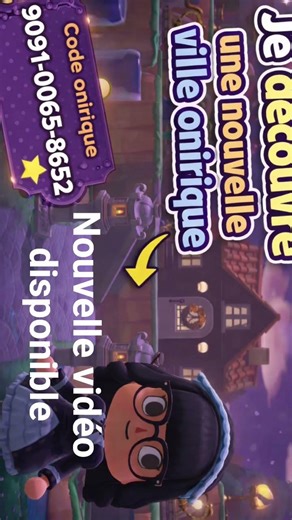 🌙 Je découvre une nouvelle ville onirique dans ACNH ! ✨ #animalcrossing