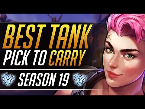The BEST TANK to CARRY: Pro Tips and Tricks to RANK UP FAST in Season 19 | Overwatch Zarya Guide