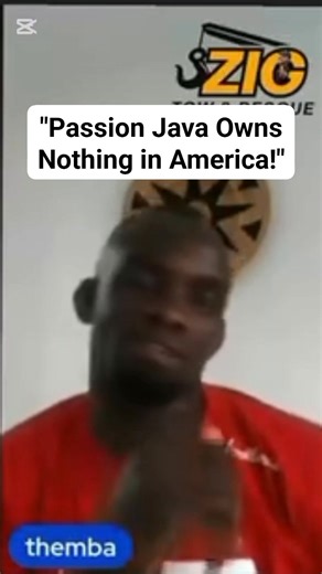 In an interview with Zigo, Themba Gorimbo alleged that Passion Java does not personally own any cars or property in Maryland, USA. He further claimed that the luxurious home often associated with the preacher is actually a shared family residence, where multiple people live together and occupy separate rooms or apartments within the same property. | Lisbon Tawanda