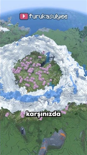 ❄️MINECRAFT'IN EN İYİ SURVİVAL SEED'İNİ BULDUM! #minecraft