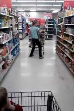 SHOCKING WORST TWEAKER METH HEAD EVER AT WALMART