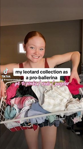 MY HUGE LEOTARD COLLECTION PART 1 🩰🩷 #ballet #ballerina #leotard #pointeshoes