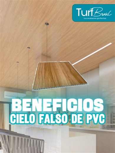 Transforma tus espacios con cielos falsos de PVC