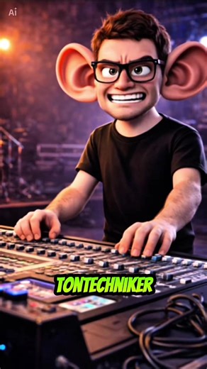 Der Tontechniker 🙉 #veranstaltungstechnik #eventtechnik #tontechnik #foh #lichttechnik